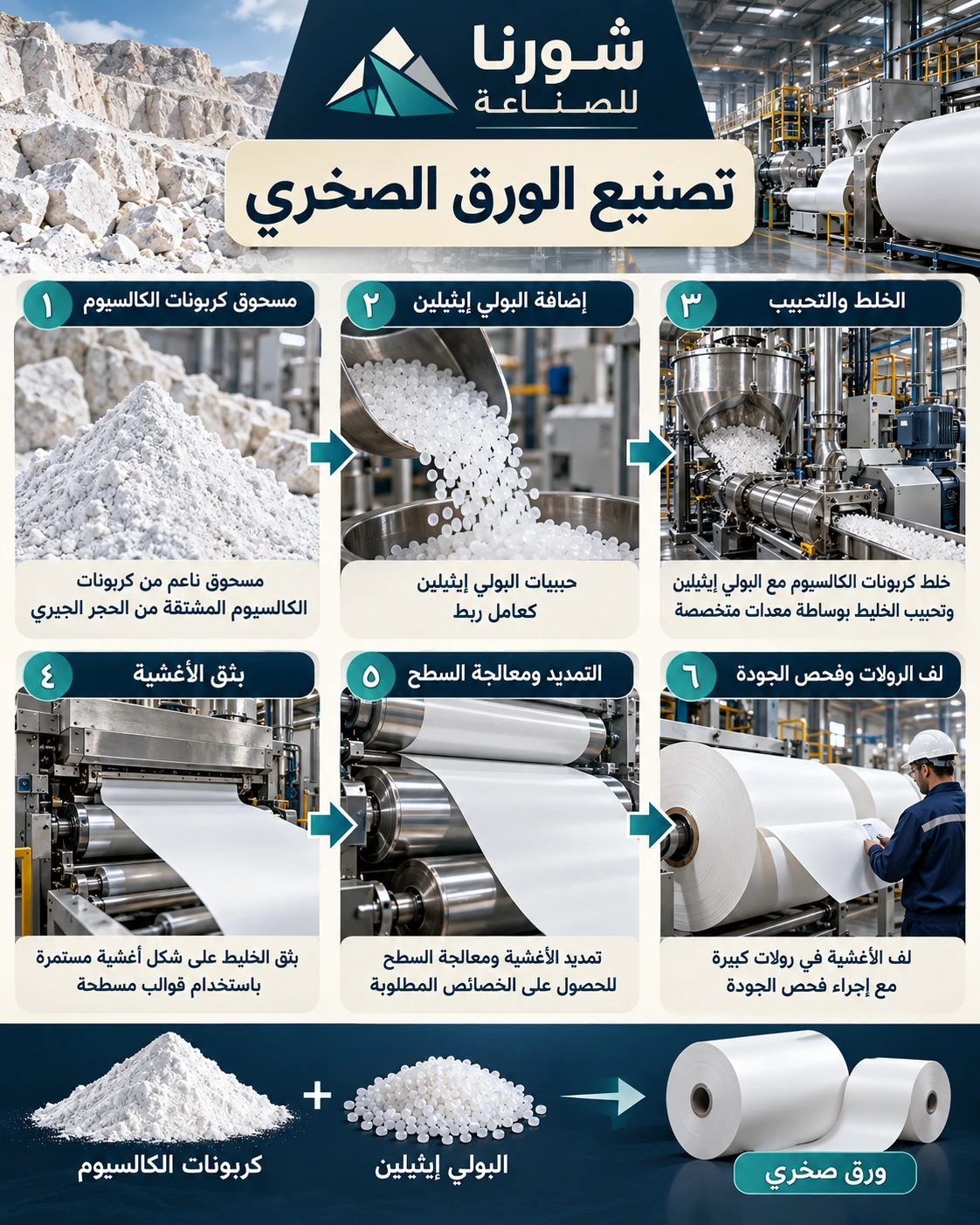 Stone paper flyer